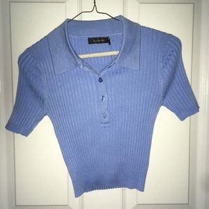 Ribbed crop top